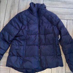 Dark blue winter jacket